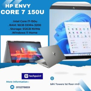 Hp Envy X360 14-Es1023Dx Core 7-150U