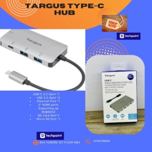 Targus - Usb-C Dual Hdmi 4K Docking Station With 100W Pd Pass-Thru ( Dock423A )
